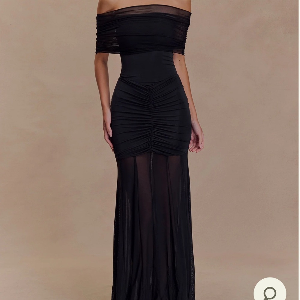 Meshki Black Gown